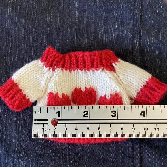 7 Stuffed Animal/Doll Knitted Sweaters - Picture 8 of 16